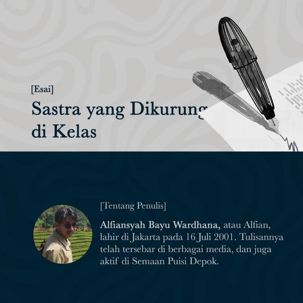  Sastra yang Dikurung di Kelas 